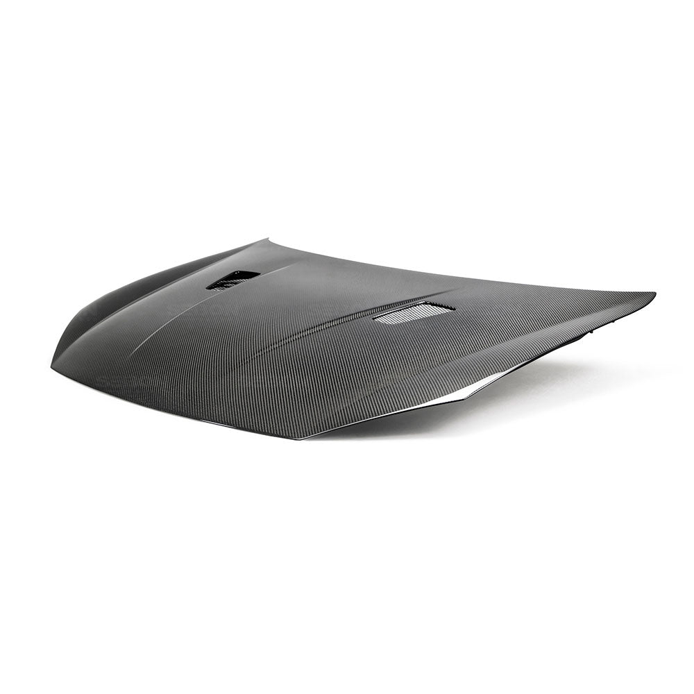 10-11-Vw-Golf-Gti-5KMk6-Tm-Carbon-Fiber-Hood-W-Shaved-Emblem