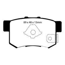Load image into Gallery viewer, 10-12-Acura-Rdx-2.3-Turbo-Ultimax2-Rear-Brake-Pads