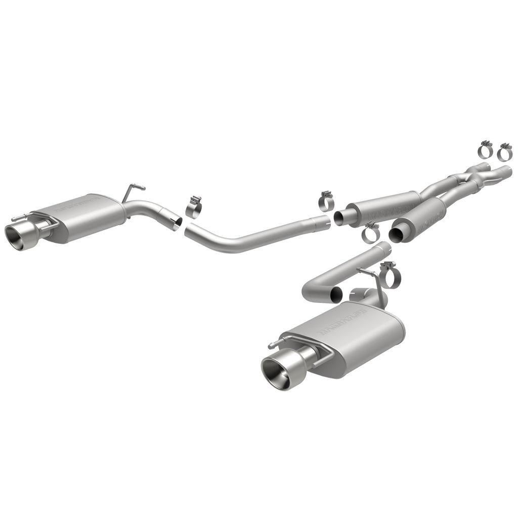 10-12-Cadillac-Cts-V6-3.0L-(Exc-Awd)-Dual-Split-Rear-Exit-Stainless-Cat-Back-Perf-Exhaust
