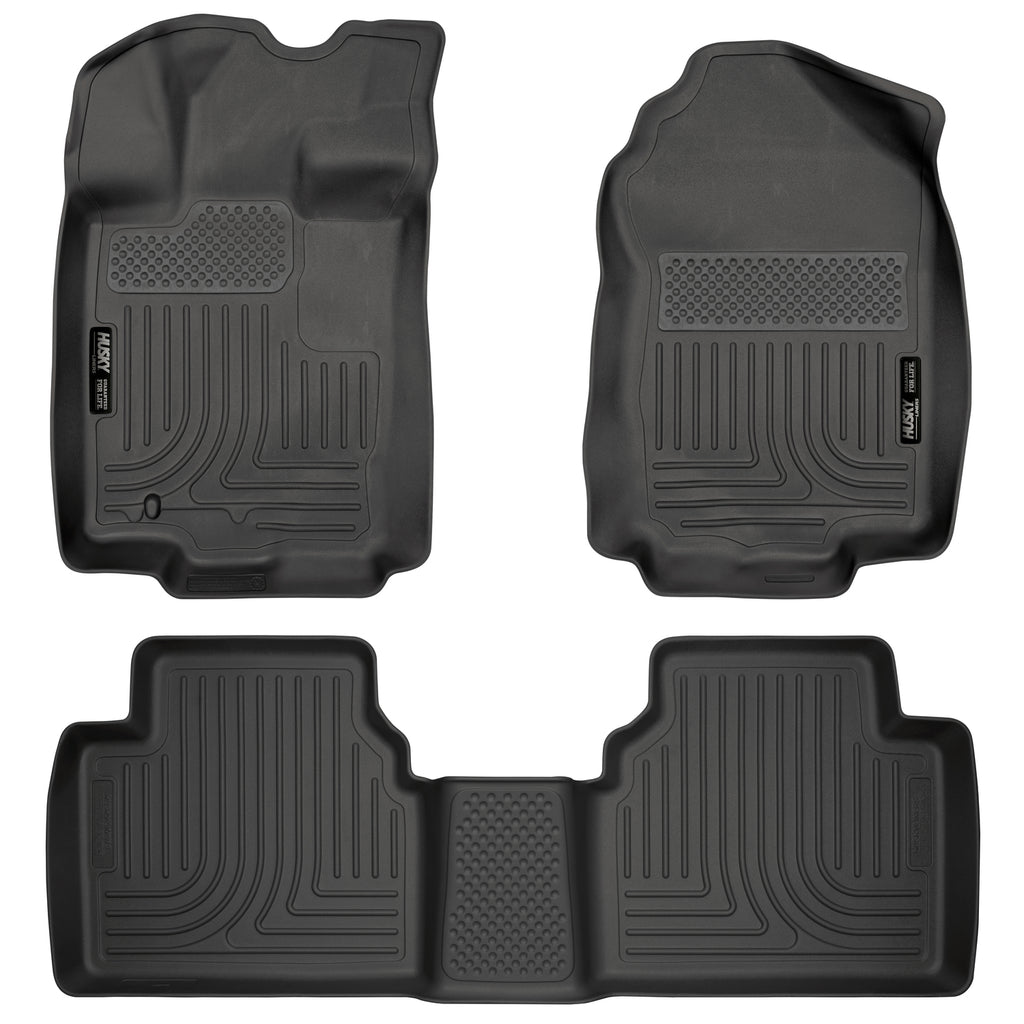 10-12-Ford-FusionLincoln-Mkz-(Fwd)-Weatherbeater-Combo-Black-Floor-Liners