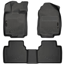 Load image into Gallery viewer, 10-12-Ford-FusionLincoln-Mkz-(Fwd)-Weatherbeater-Combo-Black-Floor-Liners