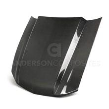 Load image into Gallery viewer, 10-12-Ford-Mustang-Type-Cj-3In-Carbon-Fiber-Cowl-Hood