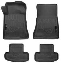Load image into Gallery viewer, 10-12-Ford-Mustang-Weatherbeater-Combo-Black-Floor-Liners