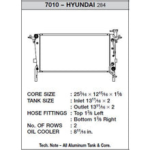 Load image into Gallery viewer, 10-12-Hyundai-Genesis-2.0-Turbo-(At)-High-Performance-All-Aluminum-Radiator