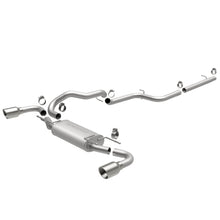 Load image into Gallery viewer, 10-12-Mazda-3-L4-2.5L-Hatchback-Split-Rear-Exit-Stainless-Cat-Back-Performance-Exhaust