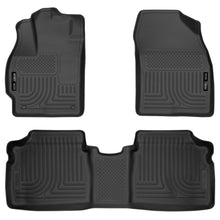 Load image into Gallery viewer, 10-12-Toyota-Prius-Weatherbeater-Combo-Black-Floor-Liners