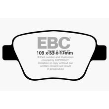 Load image into Gallery viewer, 10-13-Audi-A3-2.0-Turbo-(Bosch-Rear-Caliper)-Yellowstuff-Rear-Brake-Pads