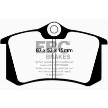 Load image into Gallery viewer, 10-13-Audi-A3-2.0-Td-Redstuff-Rear-Brake-Pads