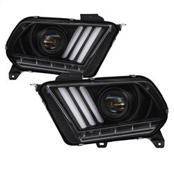 10-13-Ford-Mustang---Halogen---Projector-Headlights---Led-Signals--Black-(Pro-Yd-Fm2010v2-Bk)