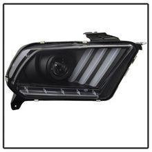Load image into Gallery viewer, 10-13-Ford-Mustang---Halogen---Projector-Headlights---Led-Signals--Black-(Pro-Yd-Fm2010v2-Bk)