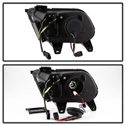 10-13-Ford-Mustang---Halogen---Projector-Headlights---Led-Signals--Black-(Pro-Yd-Fm2010v2-Bk)