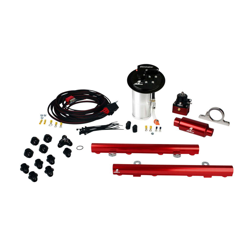 10-13-Ford-Mustang-Gt-Fuel-System---Eliminator-PumpDeluxe-Wiring-Kit5.0L-4V-Rails