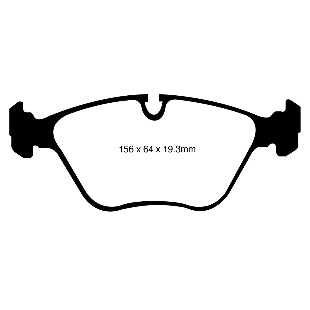 10-14-Bmw-X5-4.4-Twin-Turbo-(50)-Yellowstuff-Front-Brake-Pads