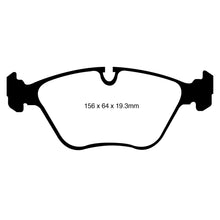 Load image into Gallery viewer, 10-14-Bmw-X5-4.4-Twin-Turbo-(50)-Greenstuff-Front-Brake-Pads