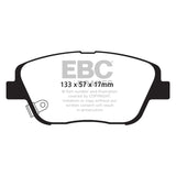 EBC UD1444 Ultimax OEM Replacement Brake Pads