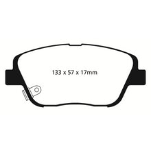 Load image into Gallery viewer, 10-14-Hyundai-Sonata-2.0-Turbo-Greenstuff-Front-Brake-Pads