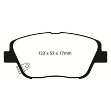 Load image into Gallery viewer, 10-14-Hyundai-Sonata-2.0-Turbo-Redstuff-Front-Brake-Pads