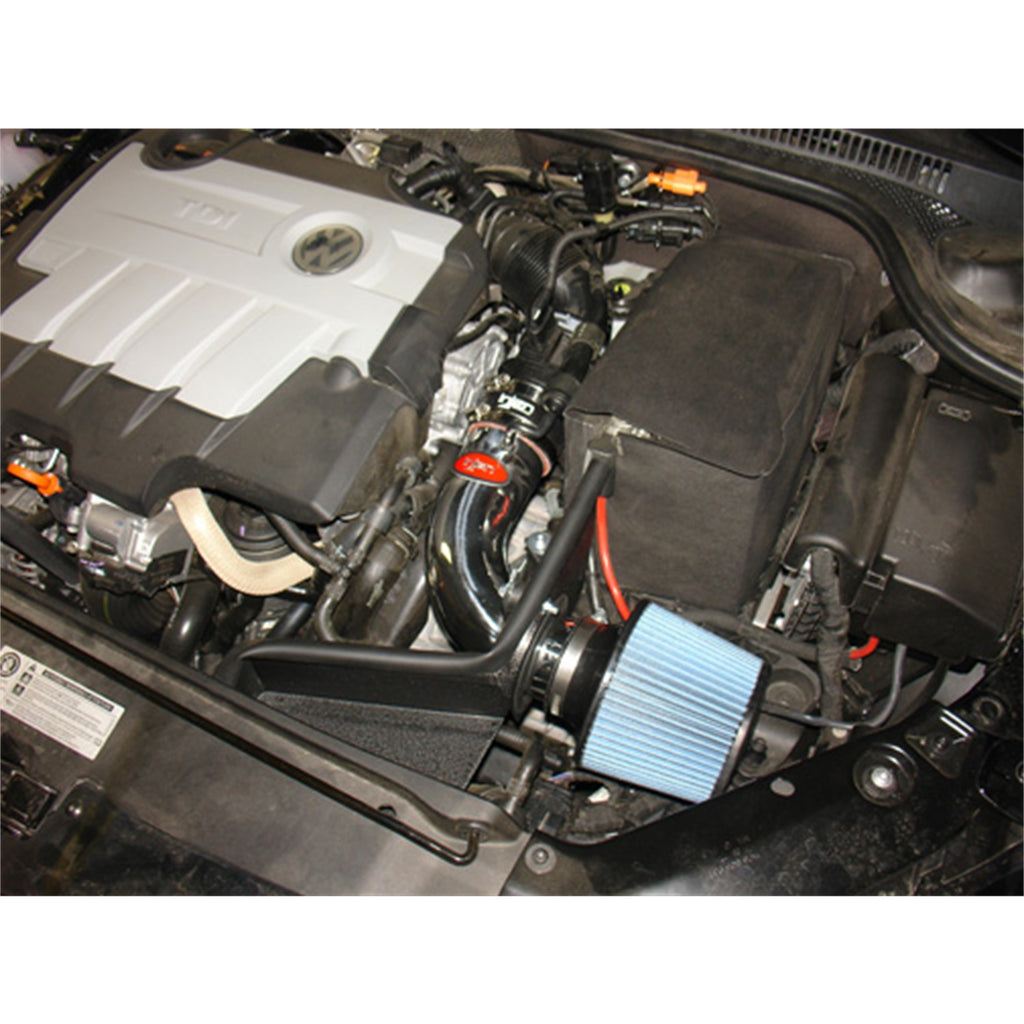 10-14-Vw-Golf-2.0L-Turbo-Diesel-Black-Tuned-Air-Intake-W-Mr-Tech--Super-Filter