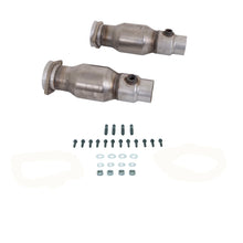 Load image into Gallery viewer, 10-15-Camaro-Ls3-L99-Long-Tube-Exhaust-Headers-With-Converters---1-34-Chrome