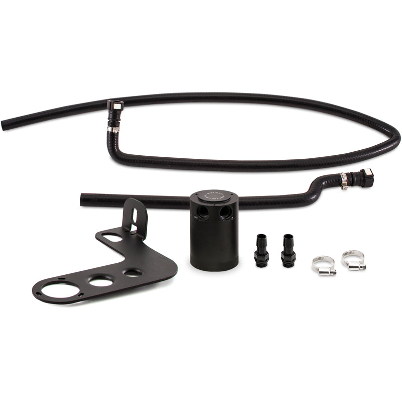 10-15-Chevrolet-Camaro-Ss-(Automatic)-Baffled-Oil-Catch-Can-Kit---Black