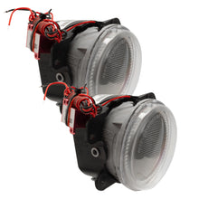 Load image into Gallery viewer, 10-15-Jeep-Wrangler-Jk-Pre-Assembled-Led-Halo-Fog-Lights--Pink