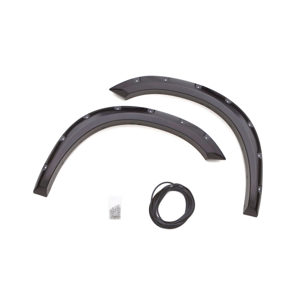 10-17-Dodge-Ram-2500-Rx-Rivet-Style-Smooth-Elite-Series-Fender-Flares---Black-(2-Pc.)