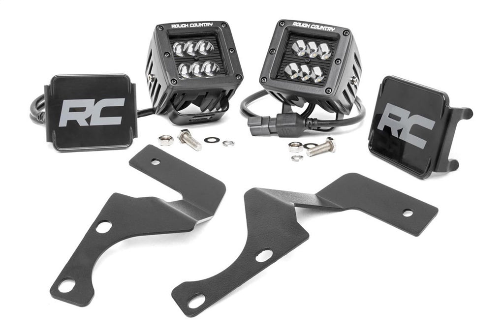 Rough Country 70799 Windshield Ditch Kit for Select Toyota 4Runner