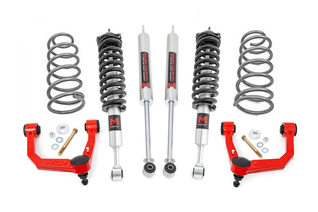 Rough Country 76642RED Suspension Lift Kit w/Shocks for Select Toyota 4Runner