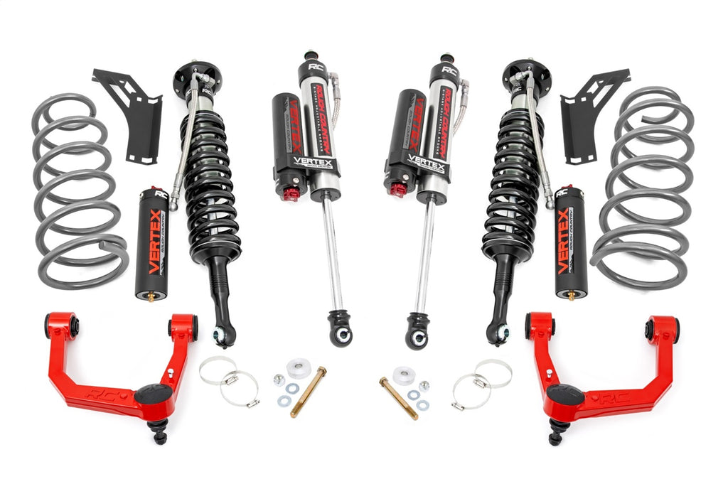 Rough Country 76650RED Suspension Lift Kit w/Shocks for Select Toyota 4Runner