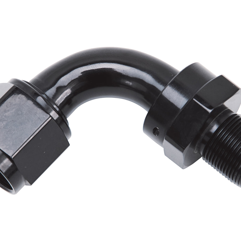 10-An-Hose-End-Without-Socket.-90-Degree.-Polished-And-Black-Anodized.