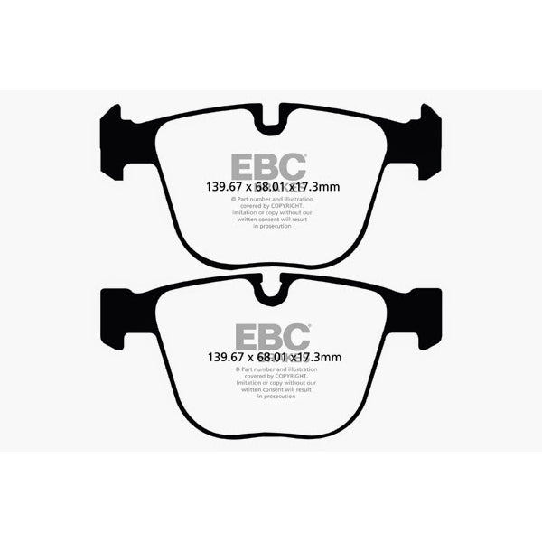 10-Bmw-535I-3.0-Twin-Turbo-Gt-(F07)-Redstuff-Rear-Brake-Pads