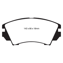 Load image into Gallery viewer, 10-Buick-Allure-(Canada)-3.0-Greenstuff-Front-Brake-Pads
