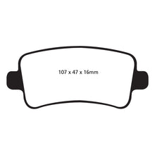 Load image into Gallery viewer, 10-Buick-Allure-(Canada)-3.0-Greenstuff-Rear-Brake-Pads