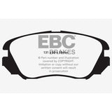 EBC DP62013 6000 Series Greenstuff Truck/SUV Brakes Disc Pads
