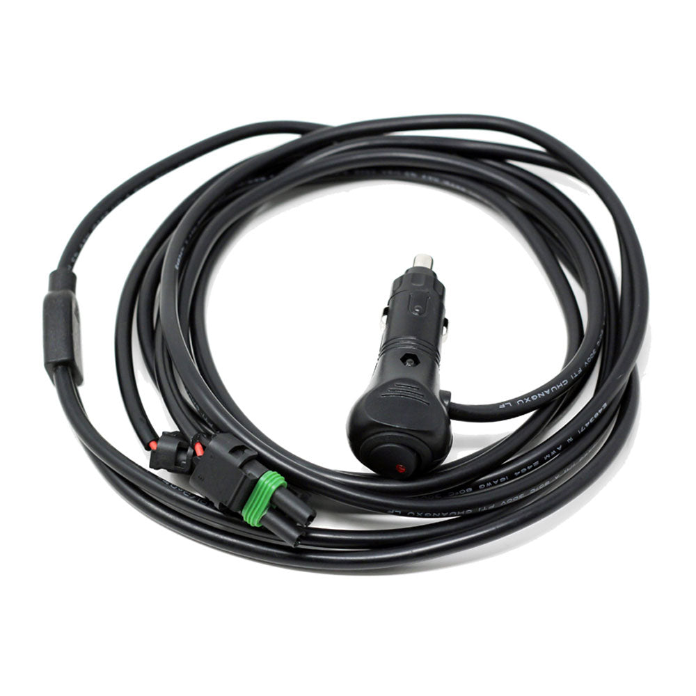 10-Foot-Wire-Harness-W12V-Cigarette-Plug-2-Light-Max-85-Watts-Baja-Designs