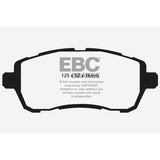 EBC DP22002 Greenstuff 2000 Series Sport Brake Pads