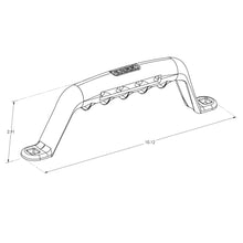 Load image into Gallery viewer, 10-Grab-Handle;-Bolt-On;-Cast-Aluminum;-Xp3-Black-Powder-Coat;-Single