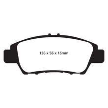Load image into Gallery viewer, 10-Honda-Cr-Z-1.5-Hybrid-Greenstuff-Front-Brake-Pads