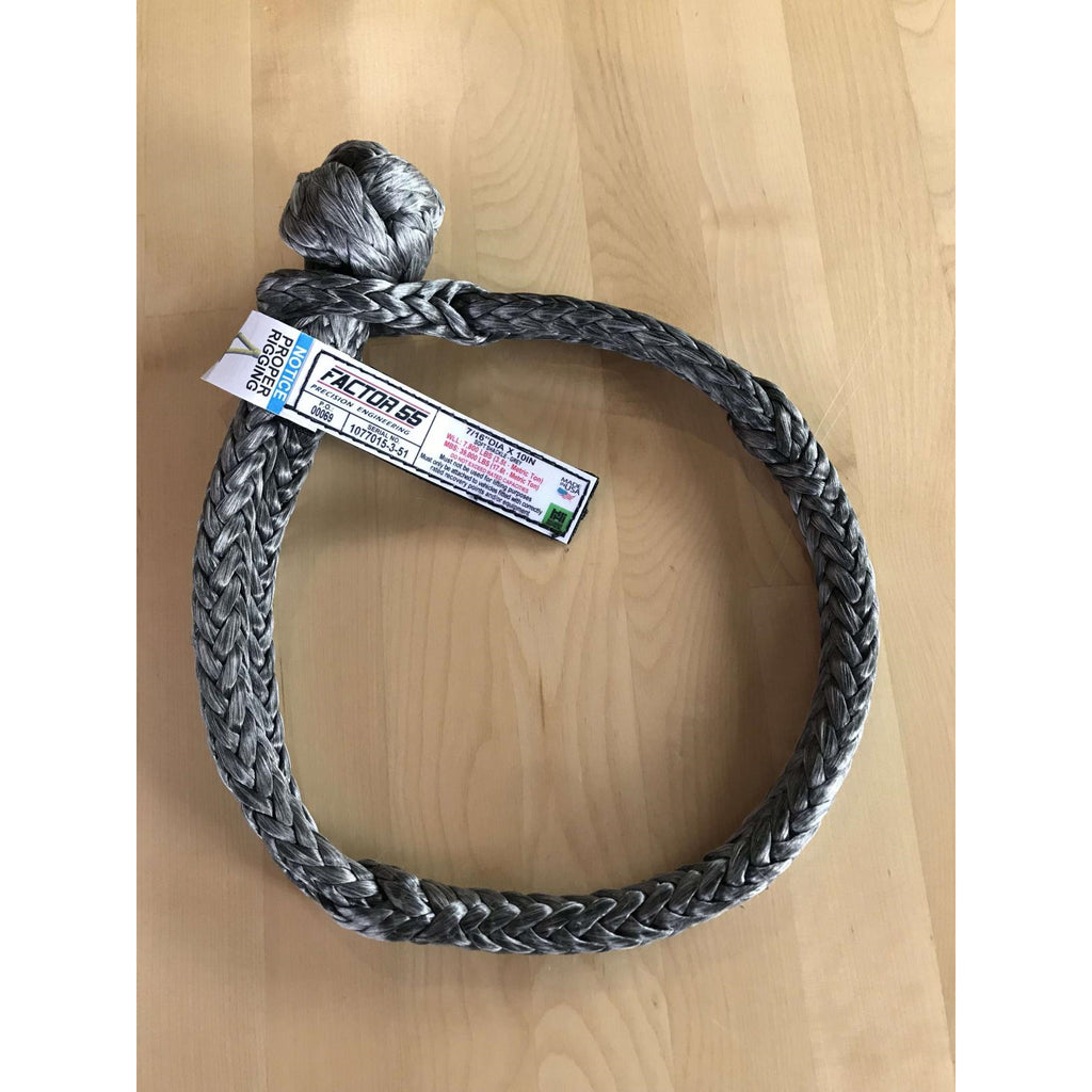 10-Inch-Soft-Shackle-716-Diameter-Standard-Duty-Gray-Factor-55