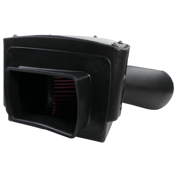 ~(10-Lbs.-24X15x14)~-Cold-Air-Intake-For-94-02-Dodge-Ram-2500-3500-5.9L-Cummins-Cotton-Cleanable-Red-S-B