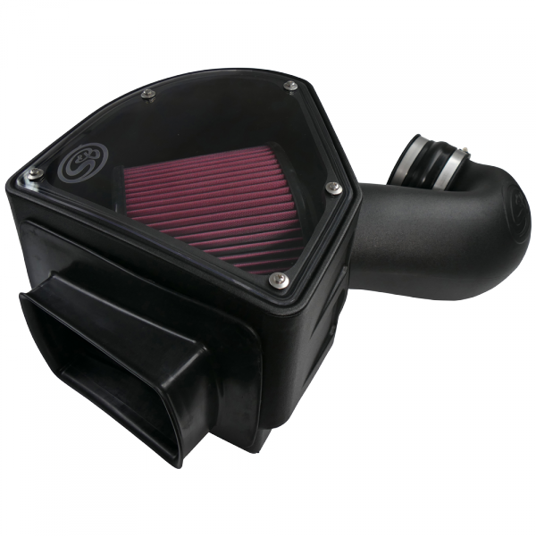~(10-Lbs.-24X15x14)~-Cold-Air-Intake-For-94-02-Dodge-Ram-2500-3500-5.9L-Cummins-Cotton-Cleanable-Red-S-B