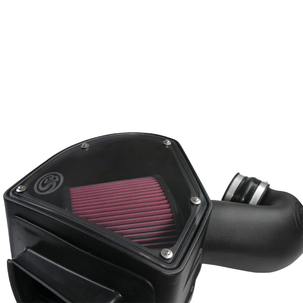 ~(10-Lbs.-24X15x14)~-Cold-Air-Intake-For-94-02-Dodge-Ram-2500-3500-5.9L-Cummins-Cotton-Cleanable-Red-S-B