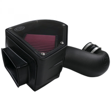 Load image into Gallery viewer, ~(10-Lbs.-24X15x14)~-Cold-Air-Intake-For-94-02-Dodge-Ram-2500-3500-5.9L-Cummins-Cotton-Cleanable-Red-S-B