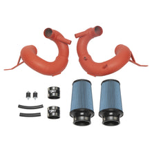 Load image into Gallery viewer, ~(10-Lbs.-36X13x9)~-Tuned-Dual-Air-Intake-Pipes-With-Web-Nano-Fiber-Dry-Filte.