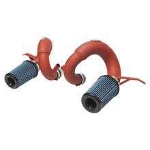 Load image into Gallery viewer, ~(10-Lbs.-36X13x9)~-Tuned-Dual-Air-Intake-Pipes-With-Web-Nano-Fiber-Dry-Filte.
