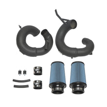 Load image into Gallery viewer, ~(10-Lbs.-36X13x9)~-Tuned-Dual-Air-Intake-Pipes-With-Web-Nano-Fiber-Dry-Filte.