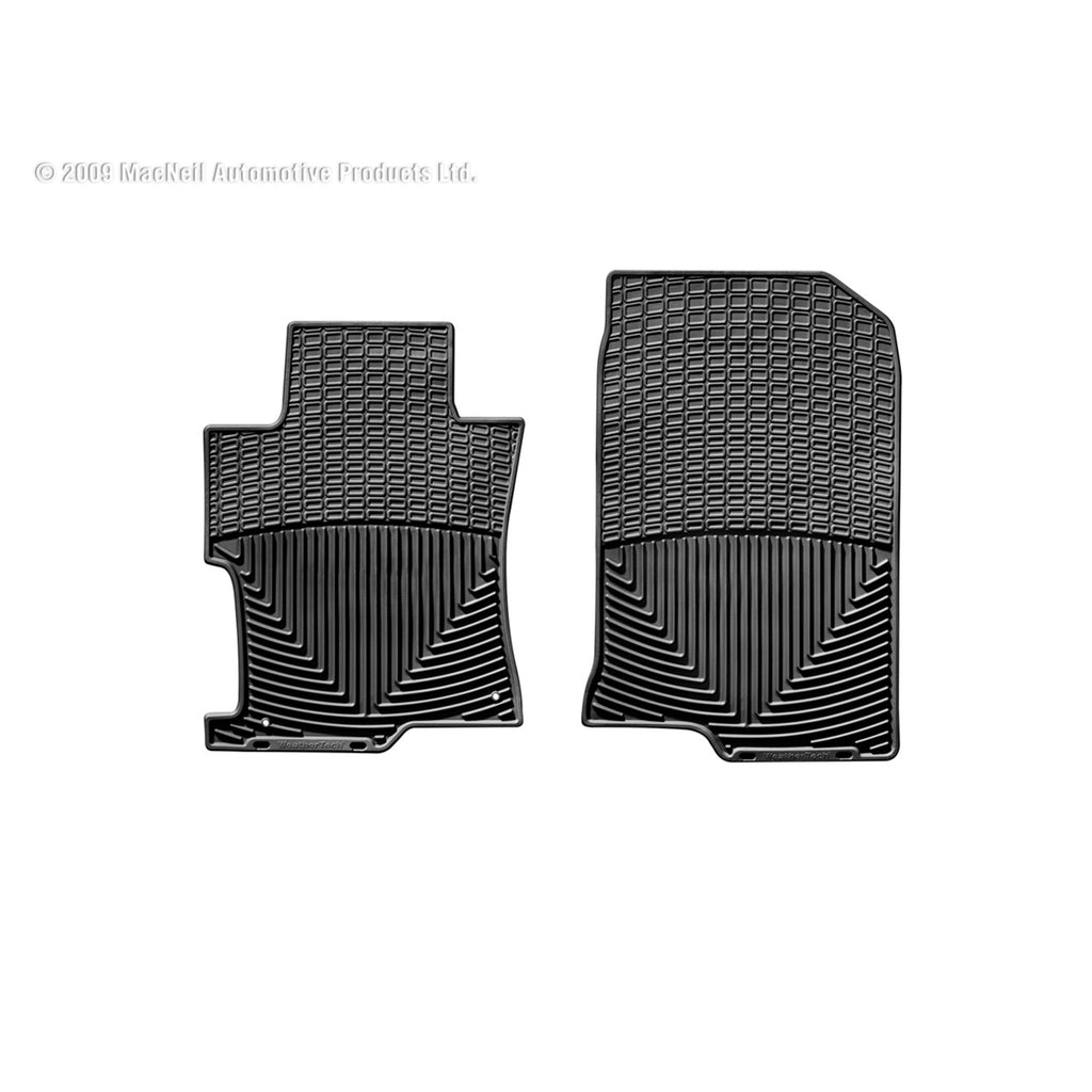 ~(10-Lbs.-34X21x1)~-Black-Front-Rubber-Mats-Honda-Accord-2008---2012