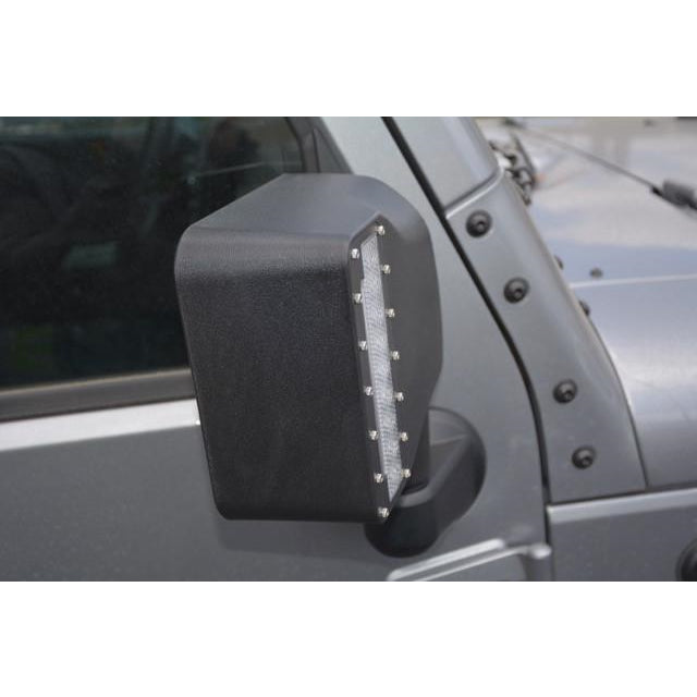 ~(10-Lbs.-16X6x5)~-Jeep-Jk-Led-Mirrors-WTurn-Signal-Option-07-18-Wrangler-Jk-Dv8-Offroad