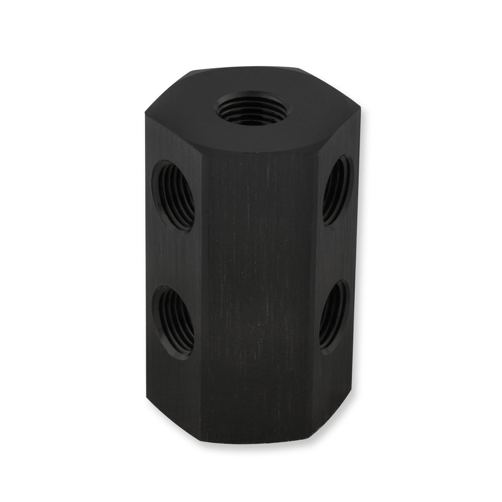 10-Port-Hex-Distribution-Block-Black