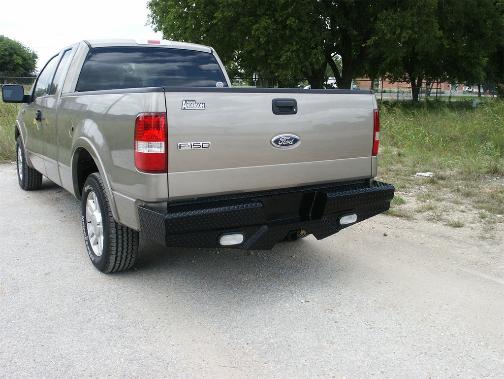 Frontier Truck Gear 100-10-4009 Diamond Rear Bumper for Select Ford F-150